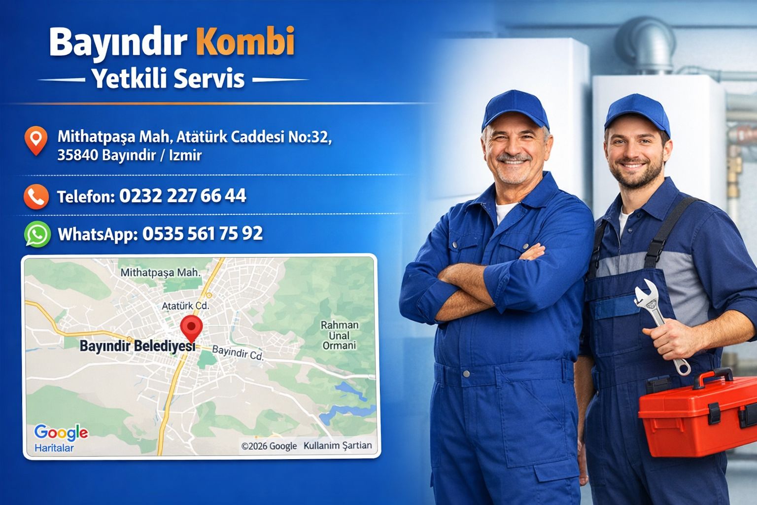 Bayındır Kombi Servisi